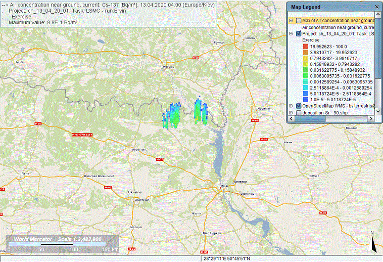 Візіком, API Visicom, Visicom maps API, API картографічного сервісу, пожежі в Чорнобилі