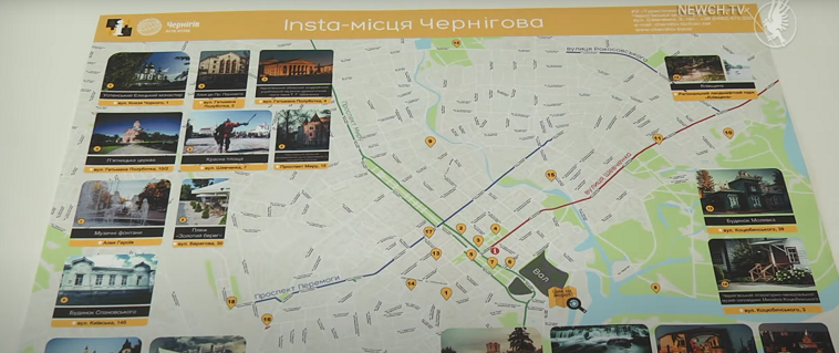 Візіком,  maps API, Чернігів, карта, туризм,