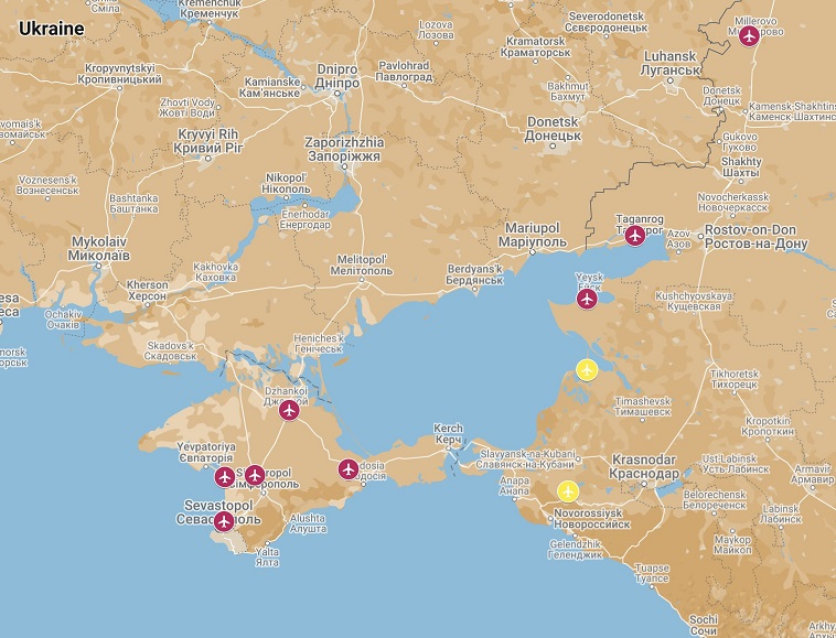 Візіком,  maps API, Крим, карти,
