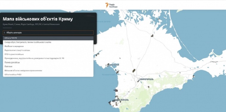 Візіком,  maps API, Крим, карта,