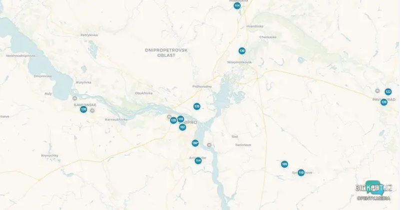 Візіком,  maps API, радіація, карта,