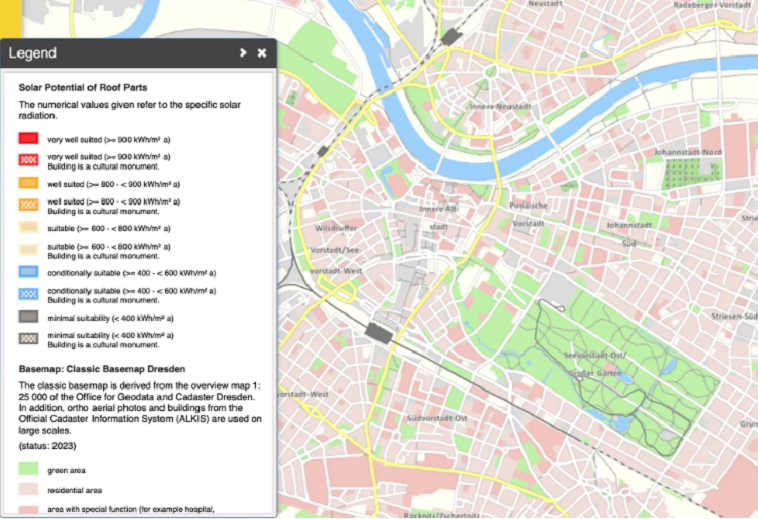 Візіком,  maps API, Дрезден, карта,