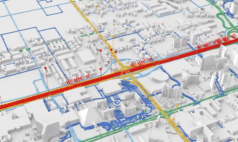 Візіком,  maps API, TomTom, Flow Labs