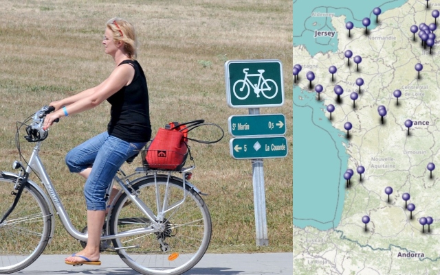Візіком, API Visicom, Visicom maps API, API картографічного сервісу, карта Франції, велодоріжки у Франції