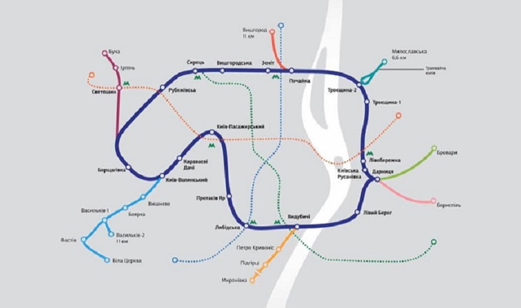 Візіком,  maps API, Kyiv City Express,