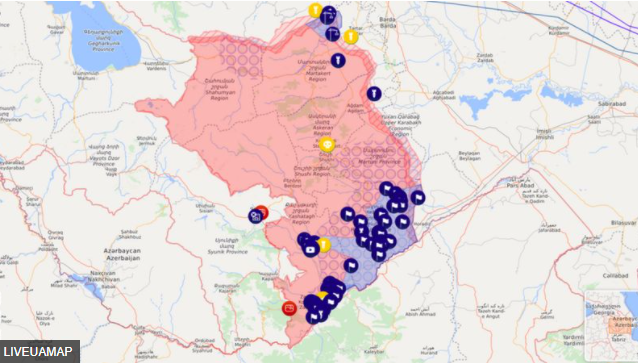 Карта боевых действий на украине гугл мапс