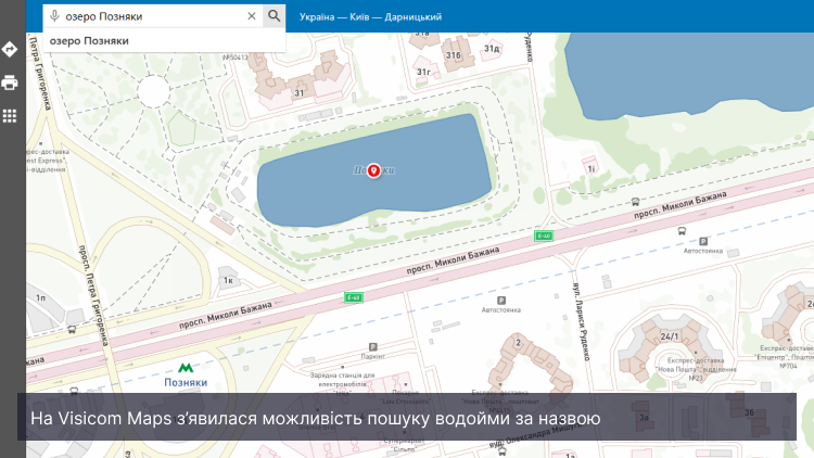 Візіком, maps API, карта,