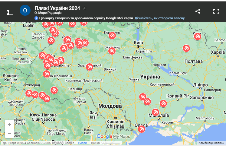 Візіком,  maps API, карта,