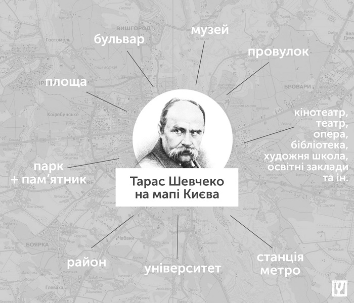 Візіком,  maps API, Шевченко, карта, Київ,